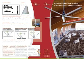 AMAGOSA Decken- Grossventilatoren