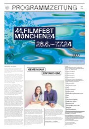 FILMFEST MÜNCHEN Programmzeitung 2024