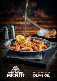 Filippo Berio recipe booklet