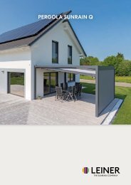 PERGOLA SUNRAIN Q NL