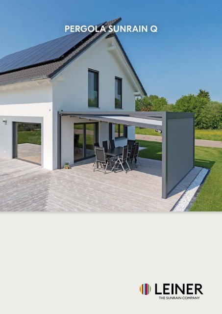 PERGOLA SUNRAIN Q NL