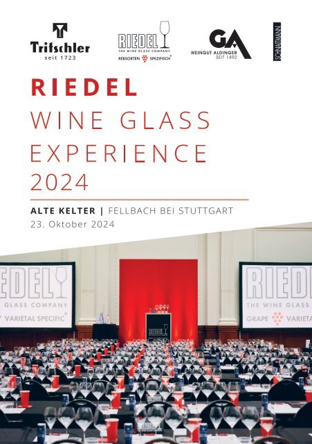 Riedel Wine Glass Experience 2024