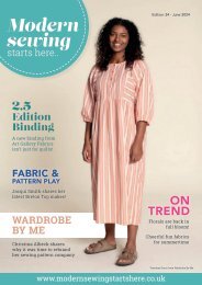 Modern Sewing Starts Here Edition 34