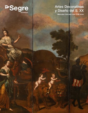 Subasta Artes Decorativas Julio 2024
