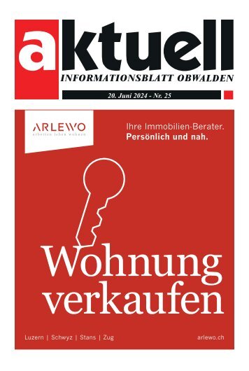 Aktuell Obwalden | KW 25 | 20. Juni 2024