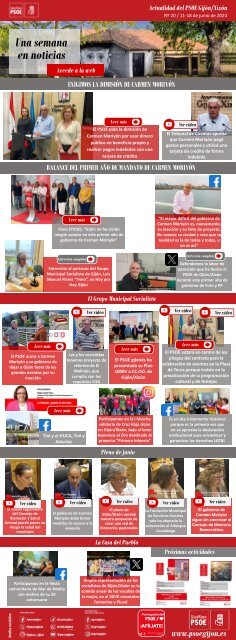 Revista informativa Nº 20 “Socialistas de Gijón”