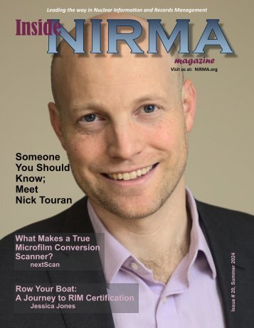 Summer Inside NIRMA Issue