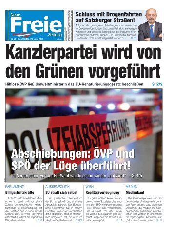 Kanzlerpartei wird von den Grünen vorgeführt 