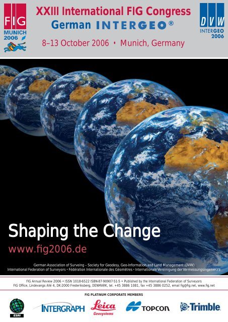 XXIII International FIG Congress German