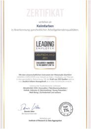 KEIMFARBEN TOP Employer Germany 