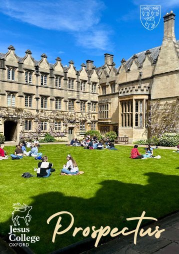 Jesus College Oxford Prospectus