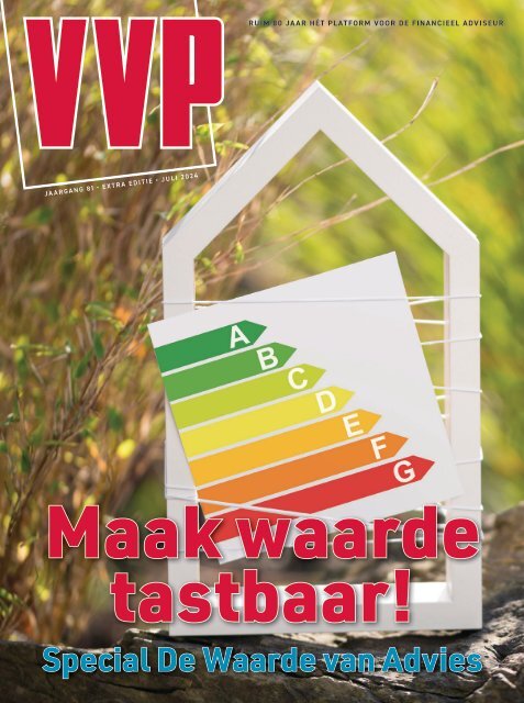 VVP SPECIAL De waarde van advies ONLINE