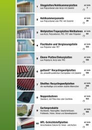 Gesamtpreisliste Gutta Baustoffe