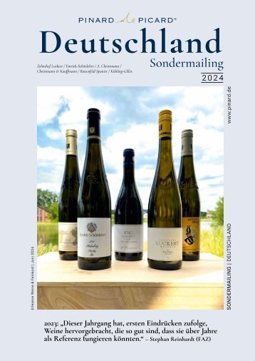 Sondermailing Deutschland 2024