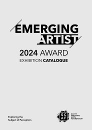 SCAF Emerging Artist 2024 Exhibition - Catalogue - Perception