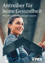 PKV: Antreiber für beste Gesundheit
