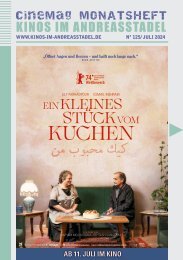 Cinemag | Kinoprogramm in Regensburg | Nr. 125 | 07-2024