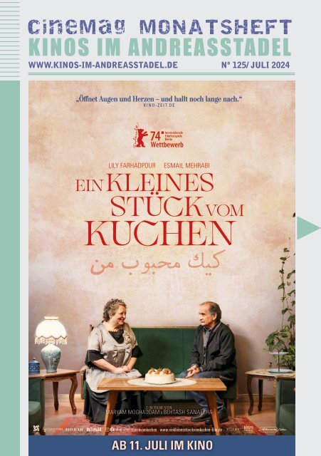 Cinemag | Kinoprogramm in Regensburg | Nr. 125 | 07-2024