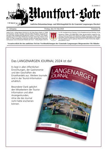 20.06.2024 Montfort-Bote