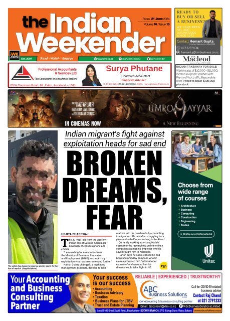 The Indian Weekender | 21 June 2024