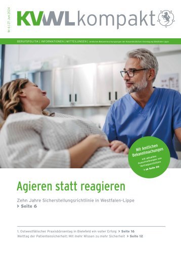 KVWL kompakt + praxis intern Juni 2024