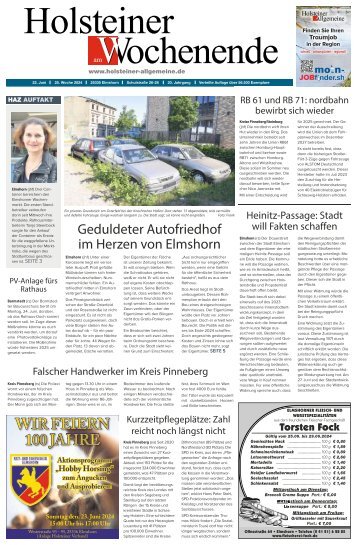Holsteiner am Wochenende 25 2024