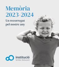 Memòria Institució 2023