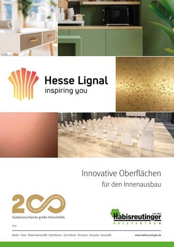 Innovative Oberflächen für den Innenausbau