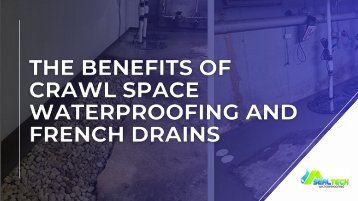The Benefits of Crawl Space Waterproofing and French Drains