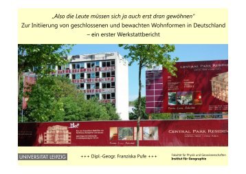 Neubewertung - AK Geographische Wohnungsmarktforschung