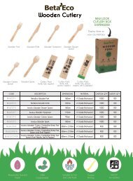 Wooden Cutlery Range