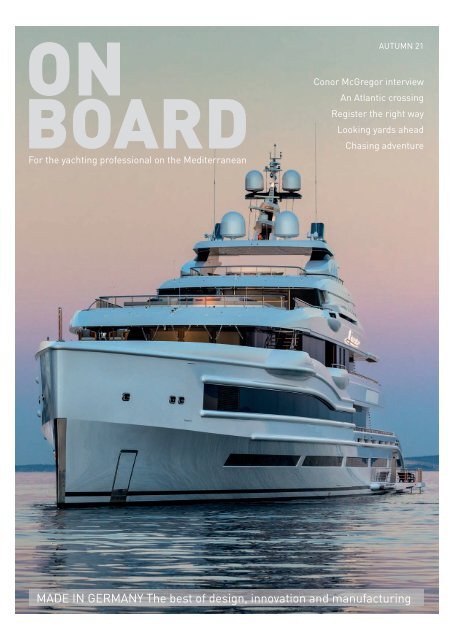 peter drews boat in monaco? Insurance & Documentation