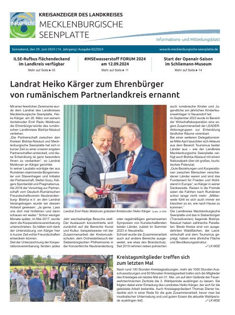 Kreisanzeiger Juli 2024