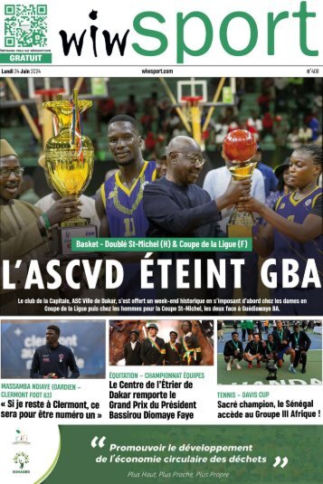 Journal wiwsport n408 - 24 juin 2024