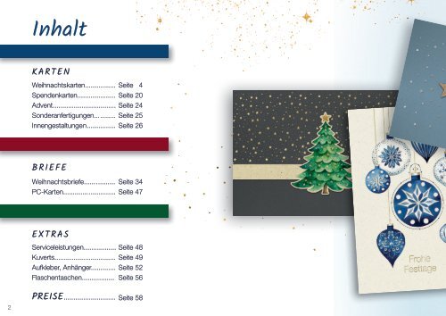 Litei exklusive Weihnachtskarten und hochwertiges Weihnachts-Briefpapier 2024 für Firmenkunden und den Geschäftsbereich.