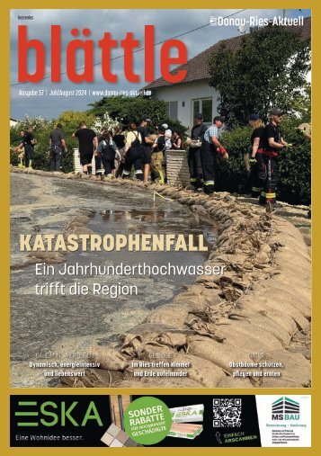 blättle 57 Juli/August 2024