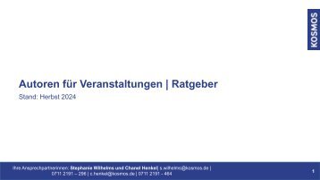 KOSMOS Ratgeber_Lesungsangebot_H2024