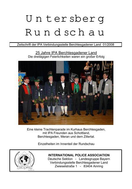 Untersberg Rundschau - IPA - Verbindungsstelle Berchtesgadener ...