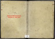 Reales Ordenanzas. Felipe IV. 1632