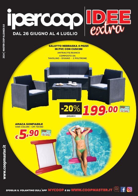volantino iper 26 giugno no food
