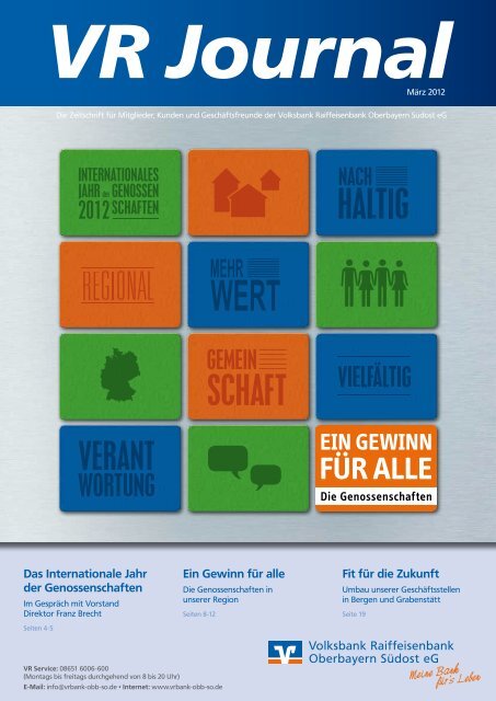 Download als PDF (7,72 MB) - Volksbank Raiffeisenbank ...