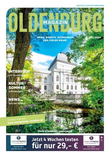Oldenburg Magazin - Juli 2024