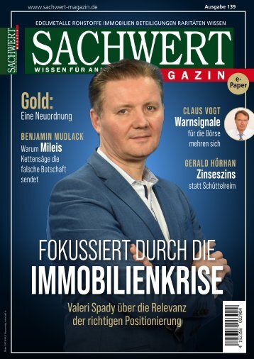 SACHWERT Magazin ePaper, Ausgabe 139