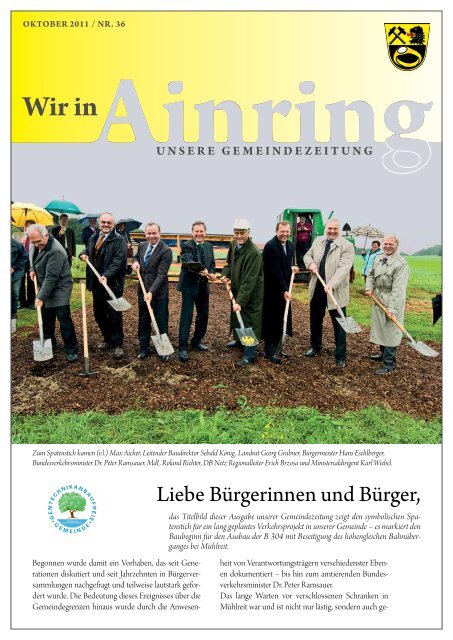 Wir in - Gemeinde Ainring