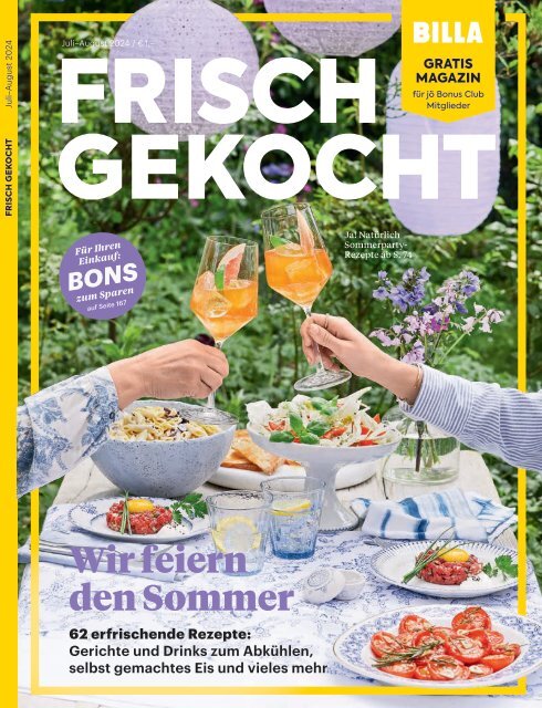 FRISCH GEKOCHT Juli/August 24