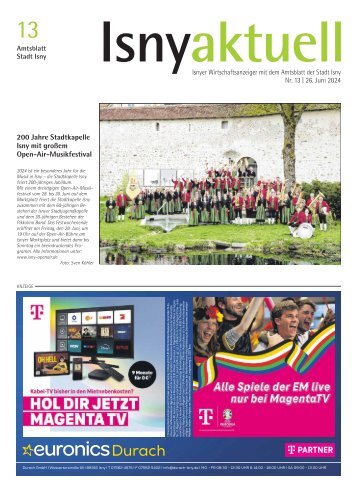 26.06.2024 Isny aktuell
