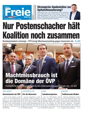 Nur Postenschacher hält Koalition noch zusammen