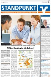 Offline-Banking: Jetzt verstärkt in allen Filialen! - Volksbank ...