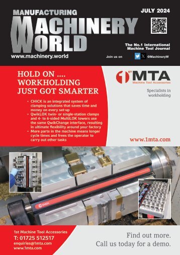 Manufacturing Machinery Wordl - July 2024