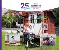 25 Jahre Haus Klotzbach